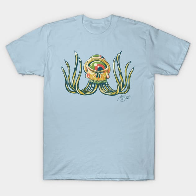 The Pencil Monster T-Shirt by JaxDavArts